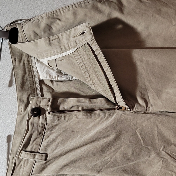 patagonia High Waist Khaki Chino Shorts Vintage 90's Casual Gorpcore Men's 34 - Picture 6 of 13